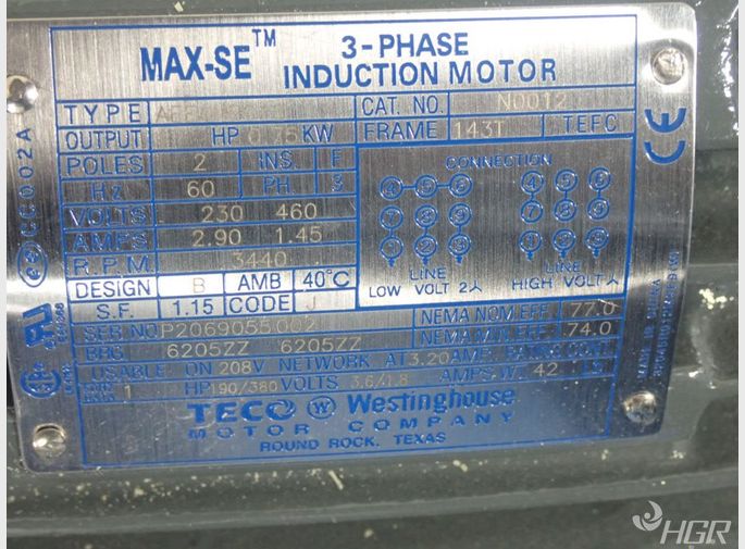 Tecowestinghouse Motor
