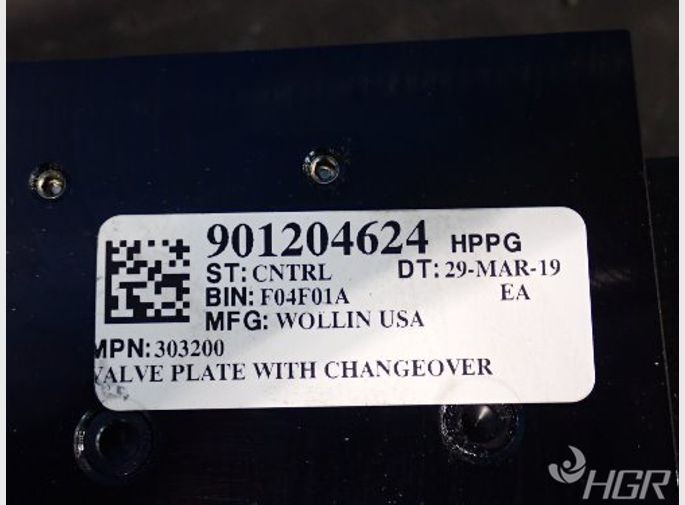 Wollin Usa Valve Plate Wchangeover
