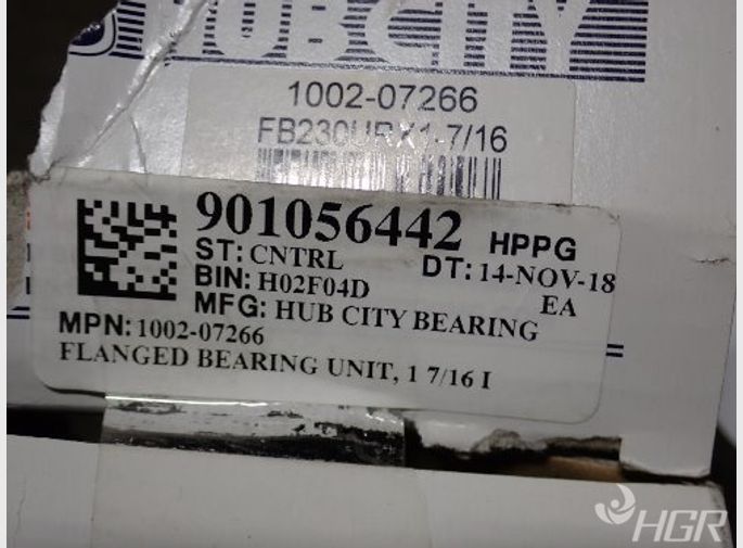 Hub City Flange Mounted Bearing