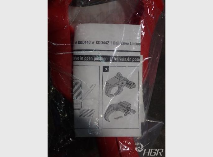 Stop Out Ball Valve Lock Outs