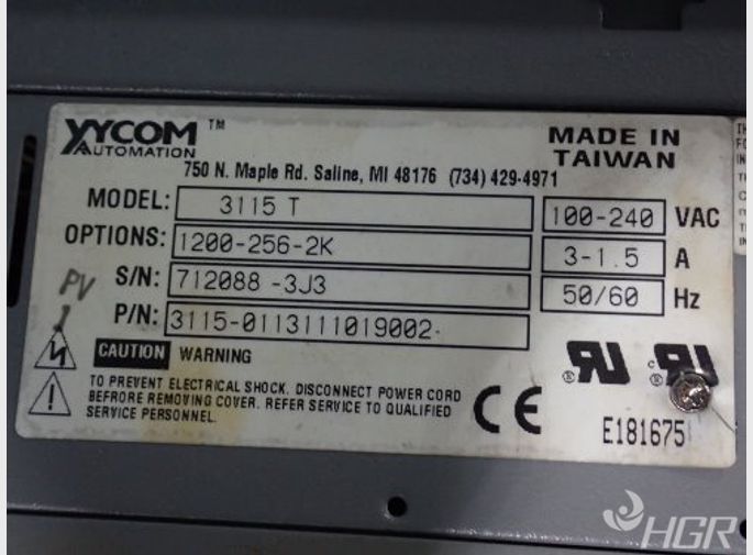 Xycom Monitor Control