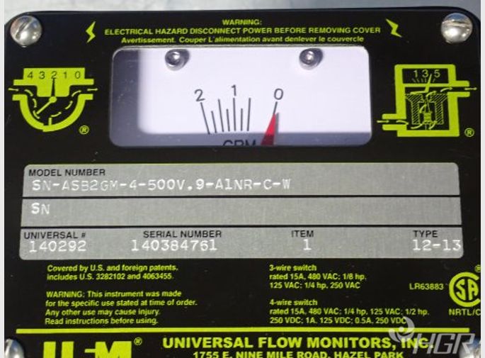 Ufm Flow Monitor