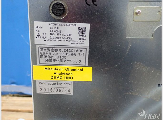 Mitsubishi Chemical Analytech Automatic Lpj Injector