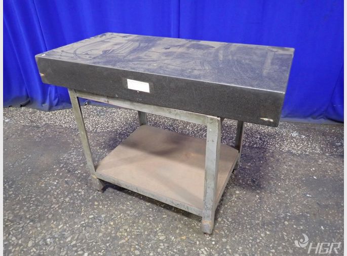 Used Granite Surface Plate HGR Industrial Surplus