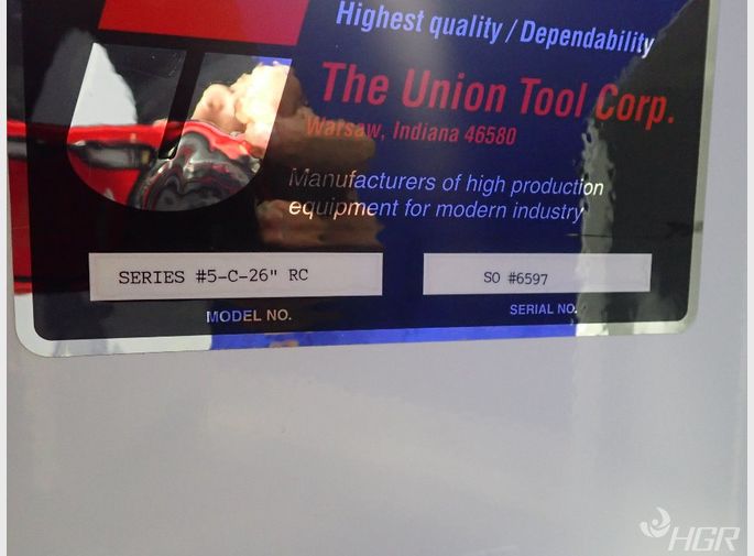 Union Tool Corp Roll Coating System