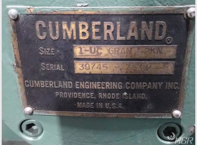 Cumberland Granulator