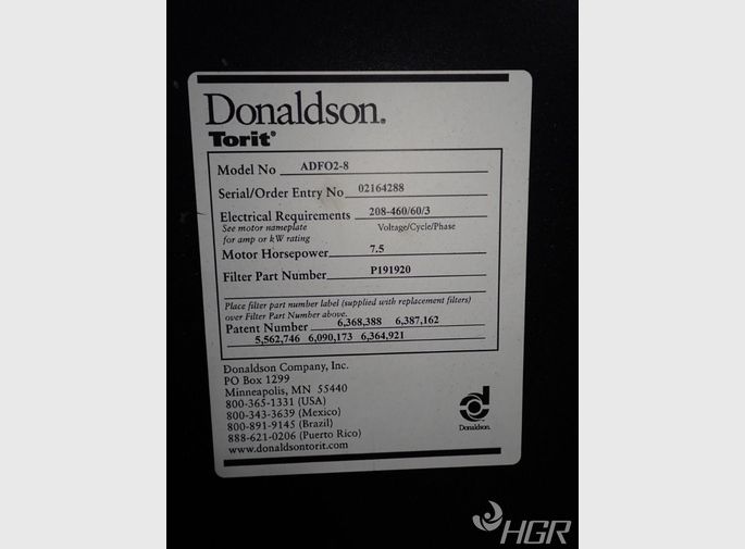Donaldson Torit Dust Collector