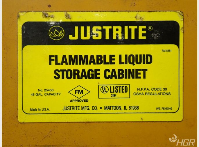 Justrite Flammables Storage Cabinet