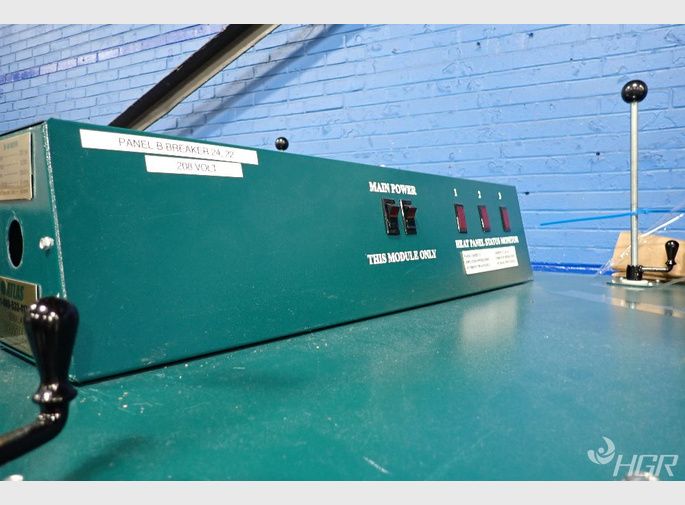 Used Atlas Infrared Screen Print Dryer HGR Industrial Surplus