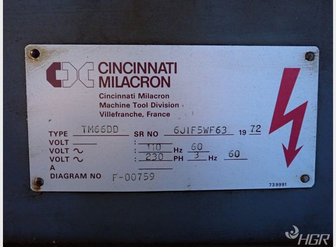 Cincinnati Vertical Mill