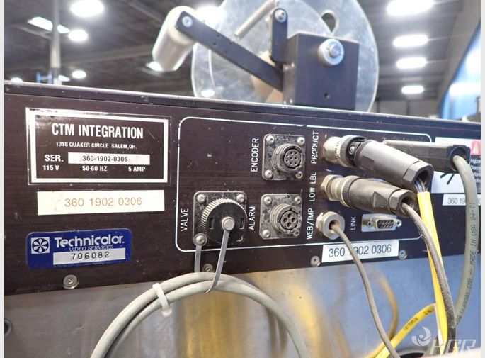 Used Ctm Integration Label Applicator HGR Industrial Surplus