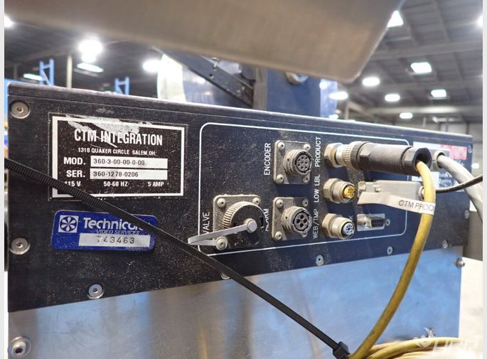 Used Ctm Integration Label Applicator HGR Industrial Surplus