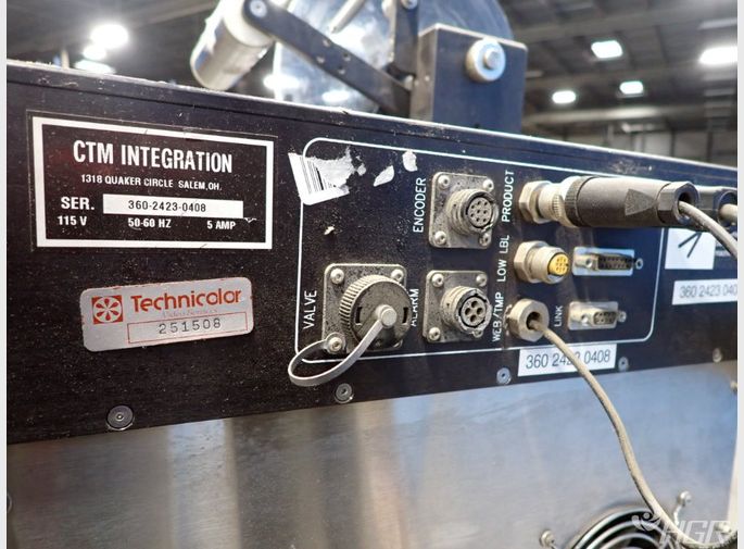 Used Ctm Integration Label Applicator HGR Industrial Surplus