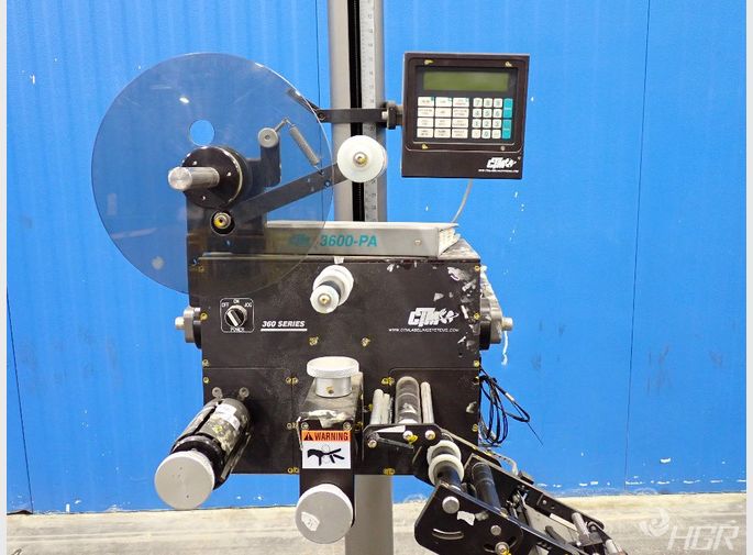 Used Ctm Label Applicator HGR Industrial Surplus
