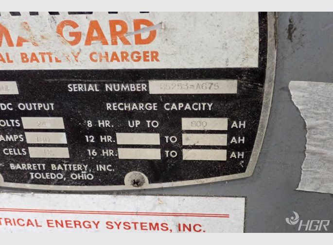 Barrett Battery Charger