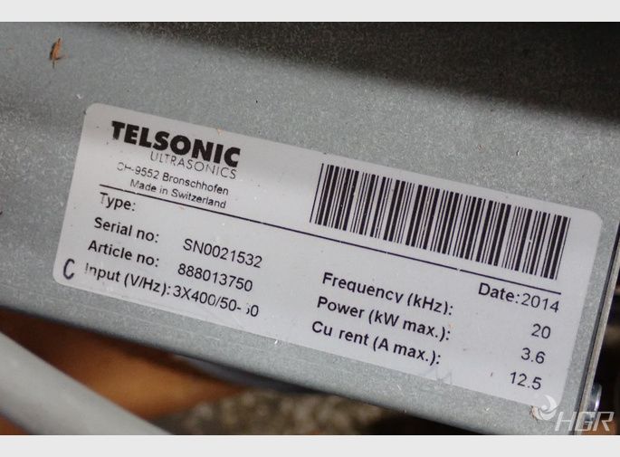 Telsonic Ultrasonic Welding System