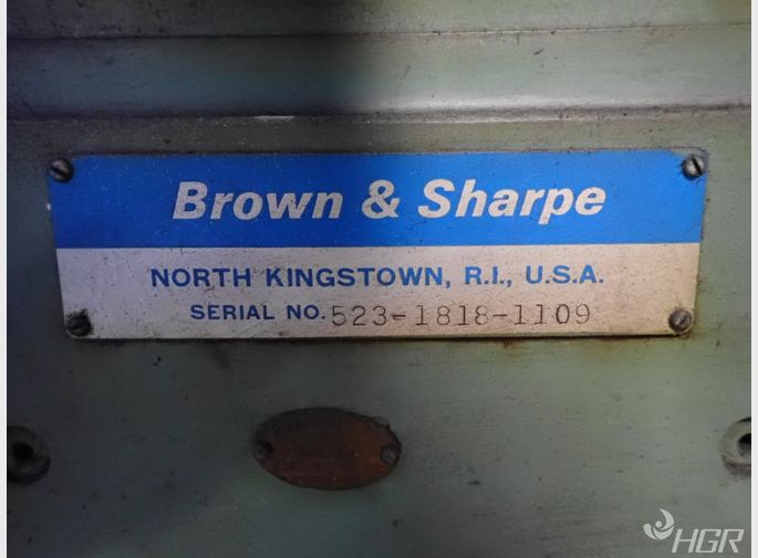 Brown  Sharpe Surface Grinder