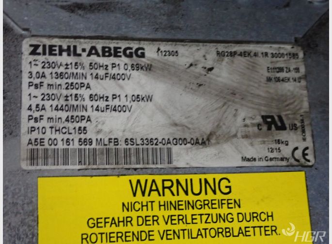Ziehlabegg Blower