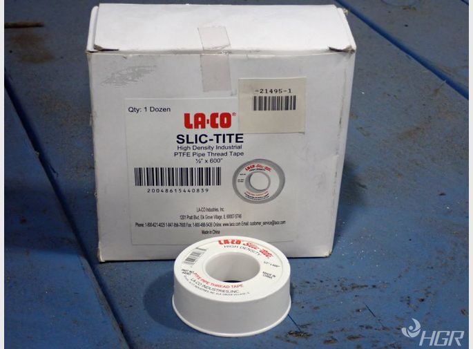 Laco Slictite High Density Industrial Ptfe Pipe Thread Tape