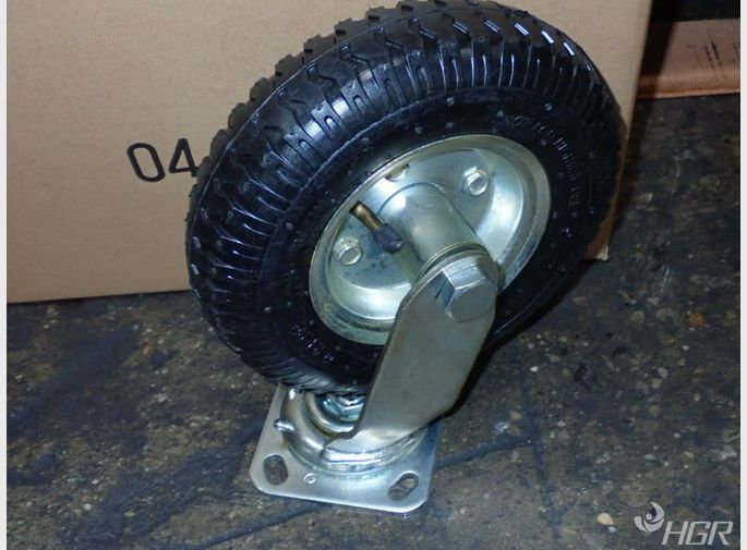  8 Pneumatic Swivel Caster Set