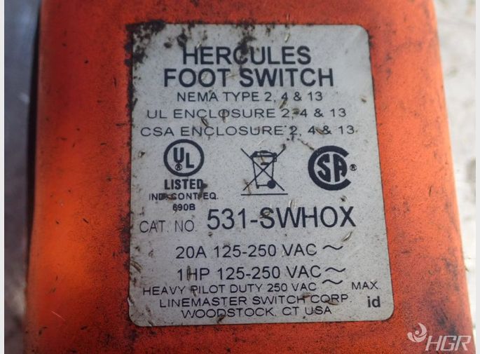 Hercules Foot Switch
