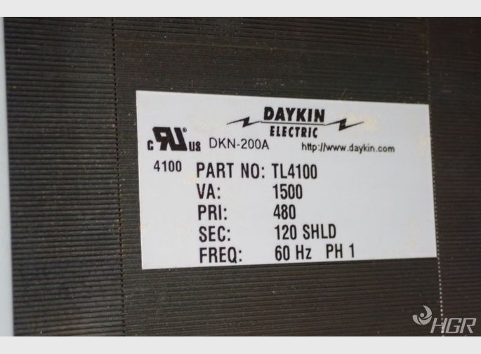 Daykin Electric Stepdown Transformer