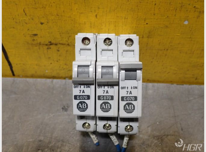 Allenbradley Allenbradley 7a Circuit Breaker Lot