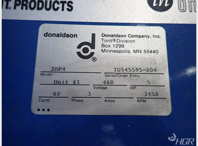 Donaldson Torit Dust Collector