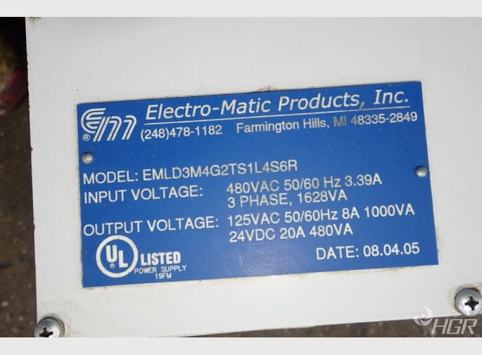 Electromatic Products Transformer
