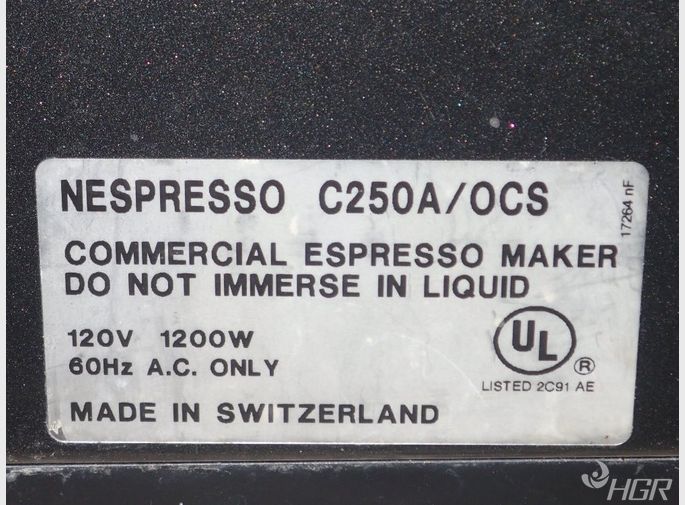 Nespresso Coffee Machine
