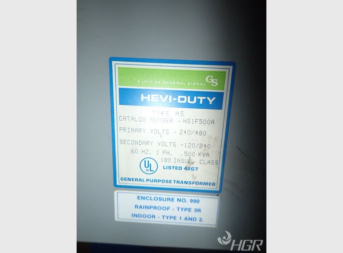Allen Bradley Electrical Control Enclosure