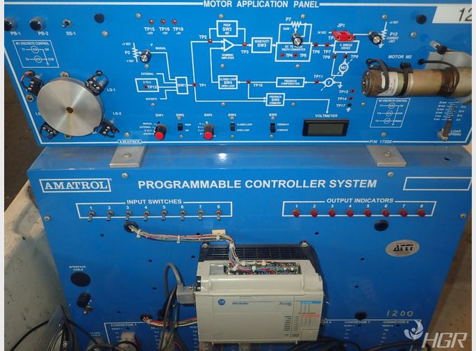 Amatrol  Allen Bradley Motor  Plc Trainer