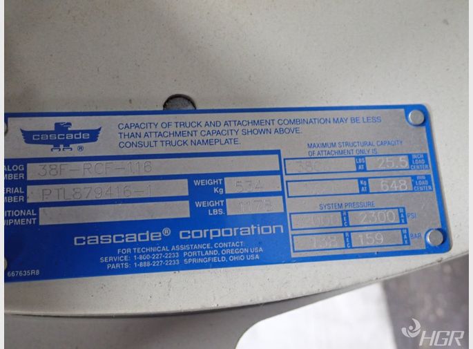 Cascade Drum Grabber Attachment