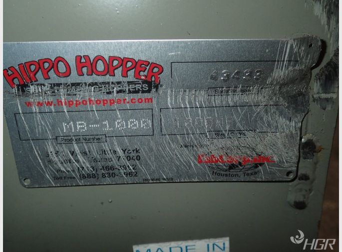 Hippo Hopper Self Dumping Hopper
