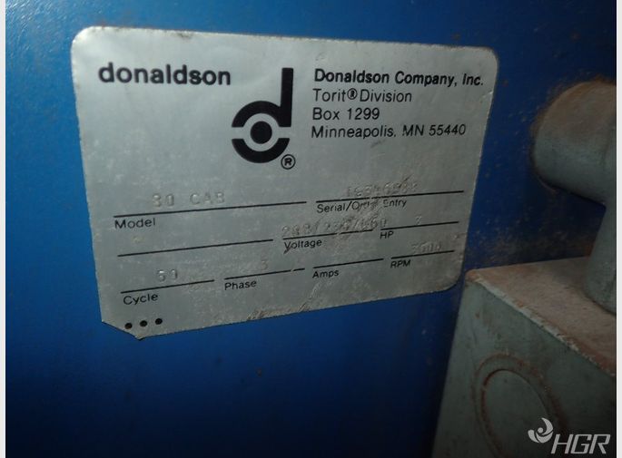 Donaldsontorit Dust Collector
