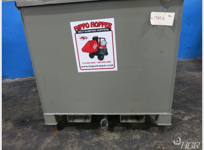 Hippo Hopper Steel Bin