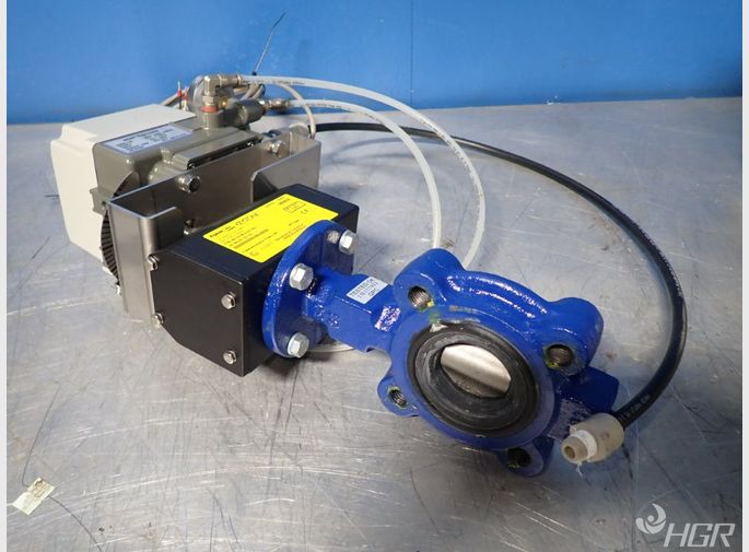 Keystone Butterfly Valve W Actuator