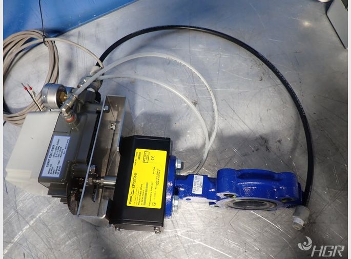 Keystone Butterfly Valve W Actuator
