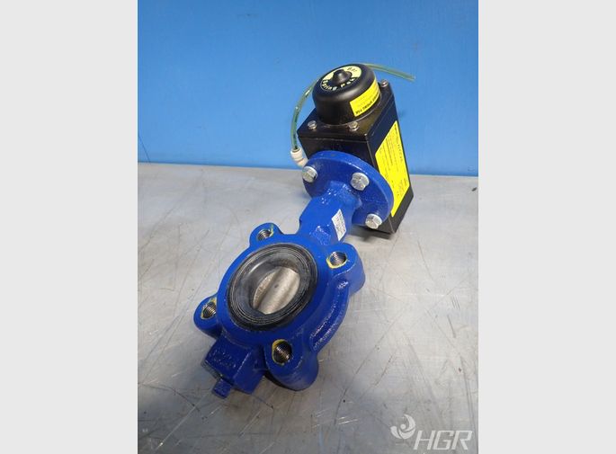 Keystone Butterfly Valve W Actuator