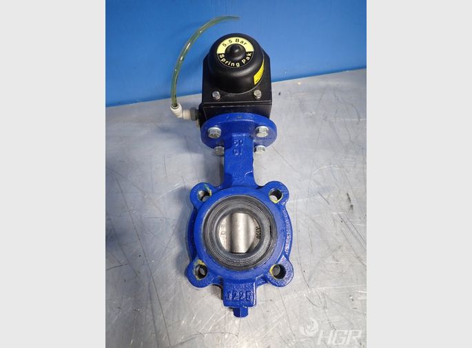 Keystone Butterfly Valve W Actuator