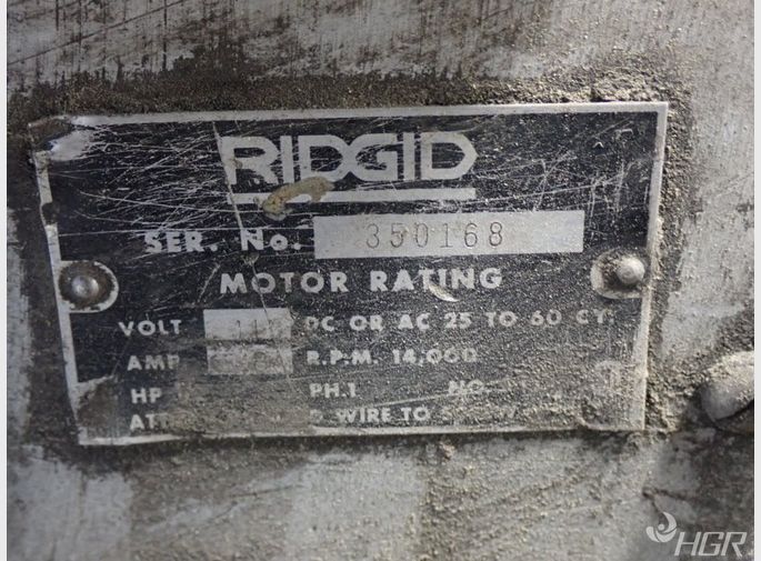 Ridgid Pipe Threader