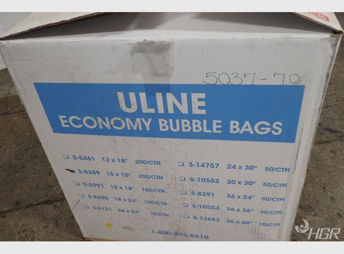 Uline Bubble Wrap Bags