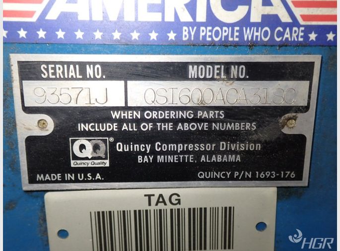 Quincy Air Compressor