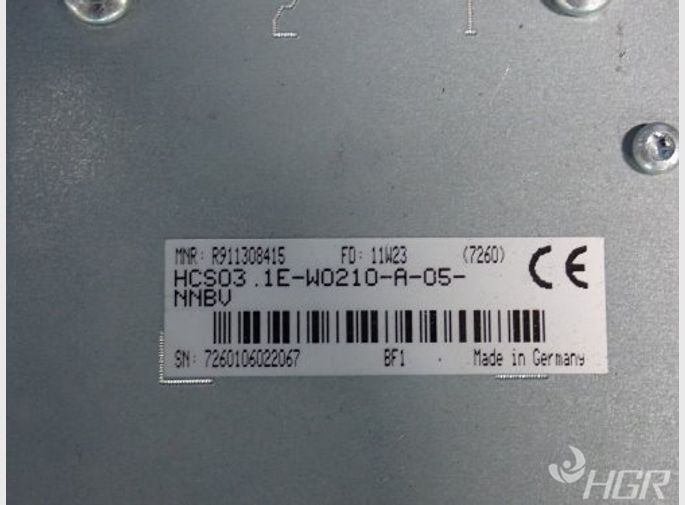 Rexroth Rexroth Hc5031ew0210a05nnbv Drive Controller
