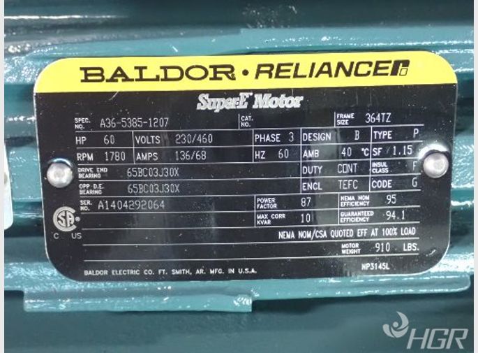Baldor Reliance Ac Motor