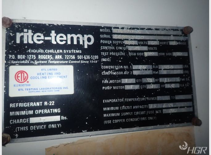 Ritetemp Chiller