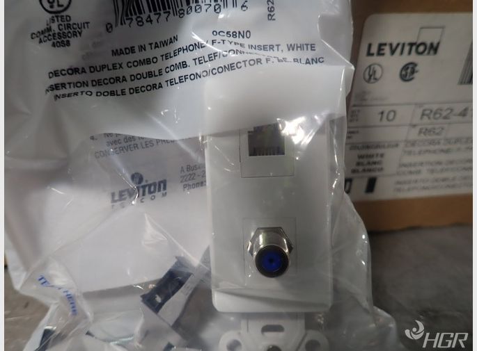 Leviton Telephoneftype Wall Jack