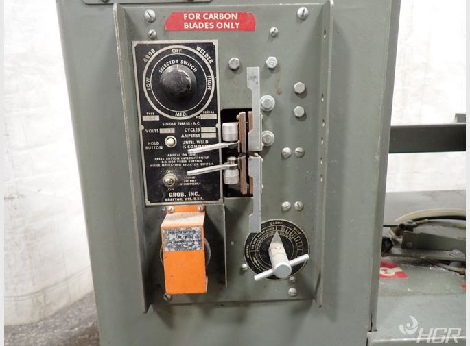 Grob Vertical Band Saw