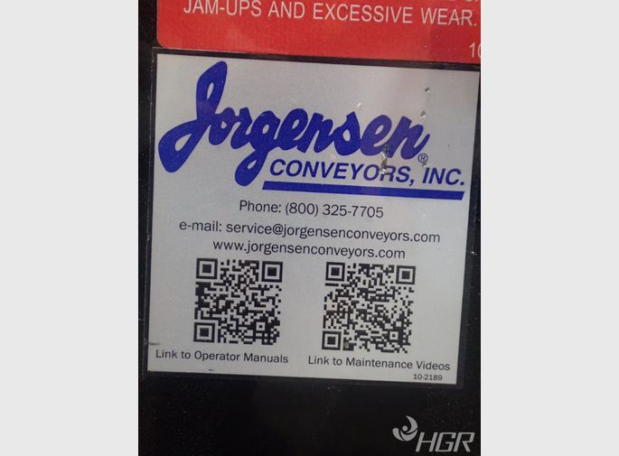 Jorgensen Jorgensen Powered Belt Conveyor