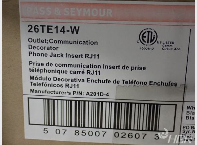 Pass  Seymour Phone Jack Inserts